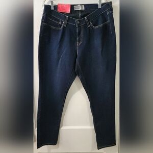 Signature by Levi Strauss Women's Skinny Jeans - Dark Blue